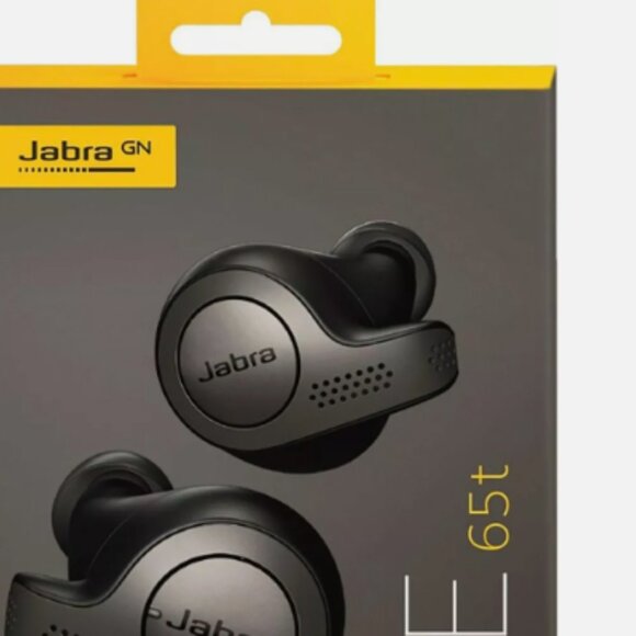JABRA ELITE 65T TRUE WIRELESS EARBUD HEADPHONES - TITANIUM BLACK - Picture 4 of 4